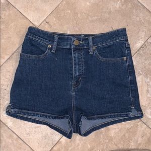 Urban Outfitters high rise jean shorts